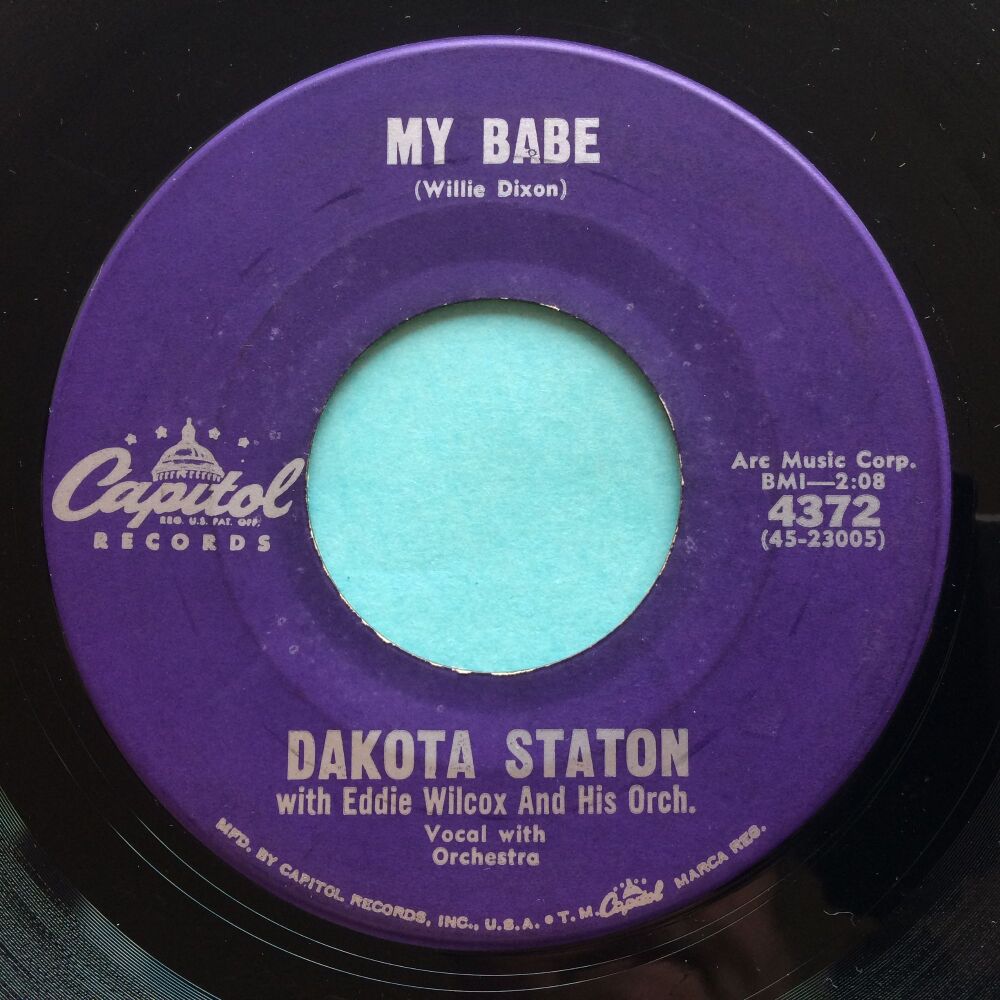 Dakota Staton - My babe - Capitol - VG+