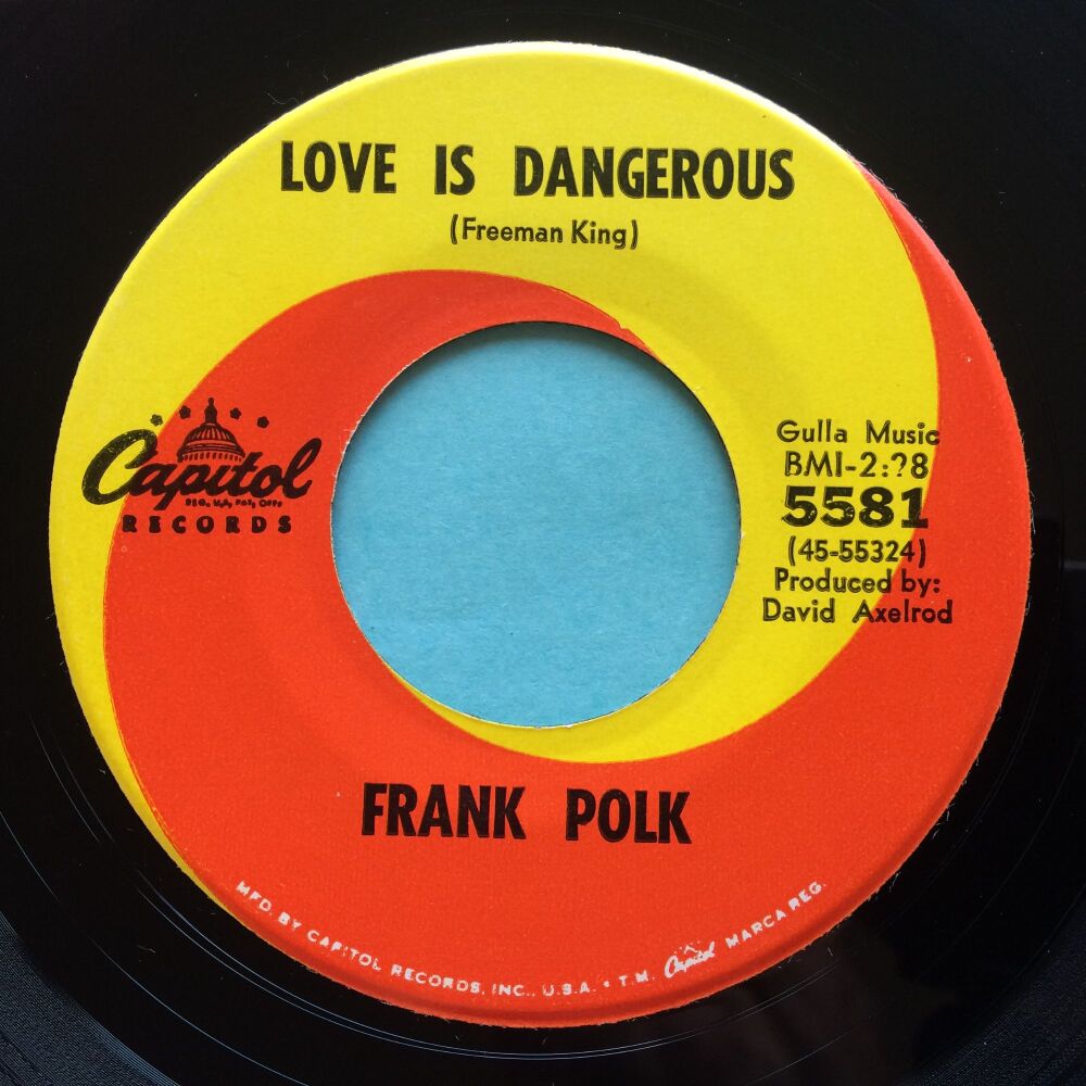Frank Polk - Love is dangerous - Capitol - Ex