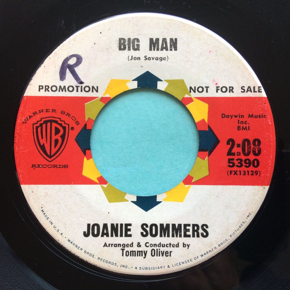 Joanie Sommers - Big Man - WB promo - VG+ (wol)