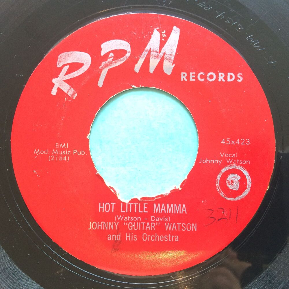Johnny Guitar Watson - Hot little mamma - RPM - VG+