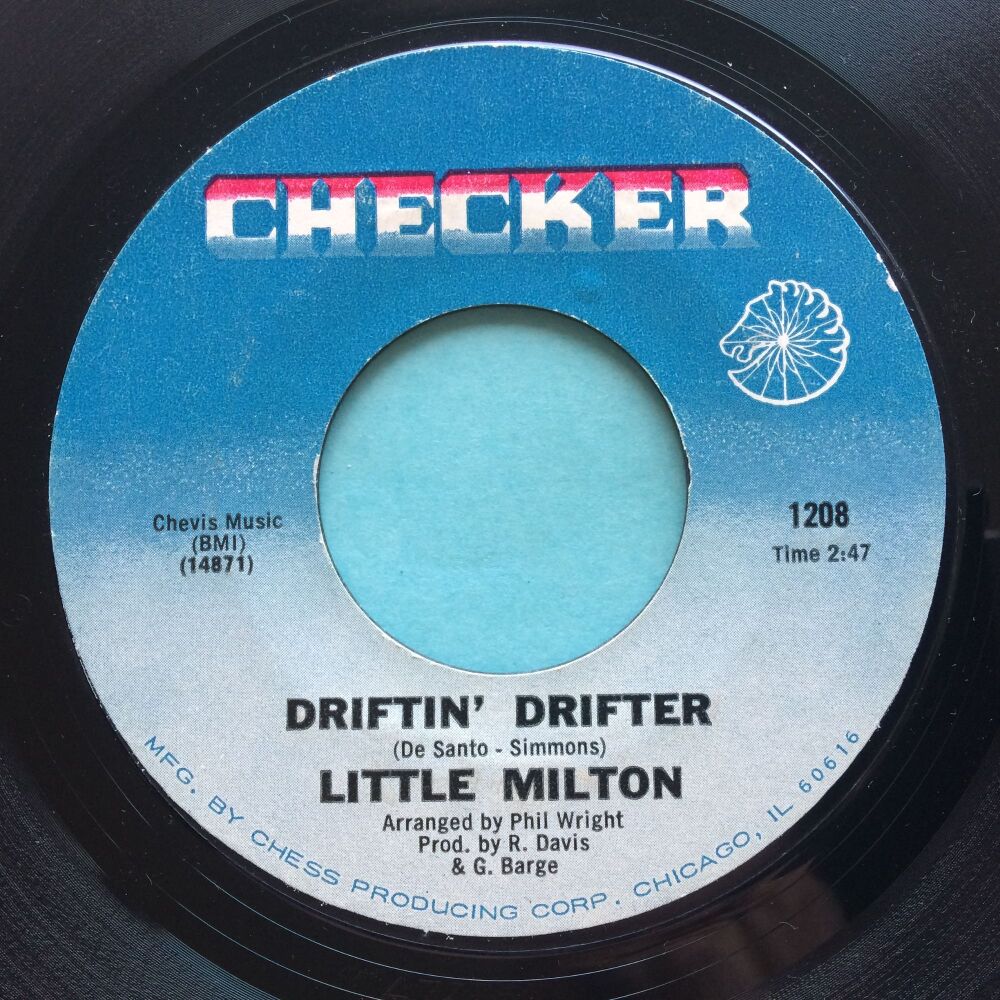 Little Milton - Driftin' Drifter - Checker - Ex