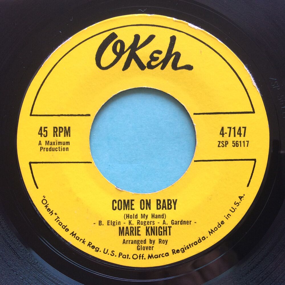Marie Knight - Come on baby - Okeh - Ex-