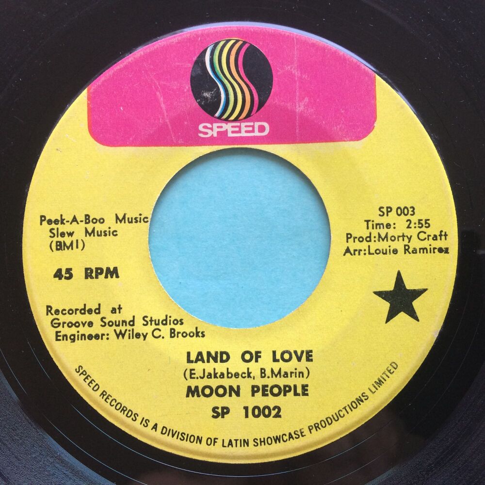 Moon People - Land of love - Speed - VG+
