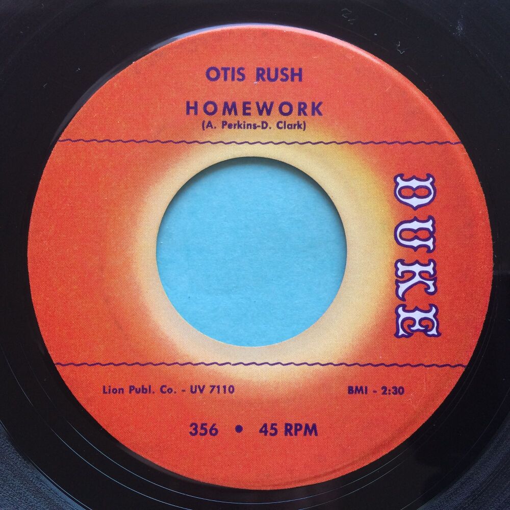 Otis Rush - Homework - Duke - Ex-