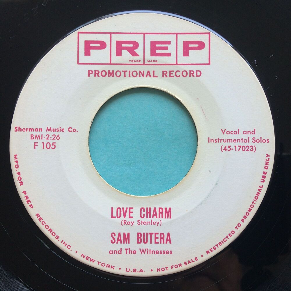 Sam Butera - Love Charm b/w Ten little women - Prep promo - Ex