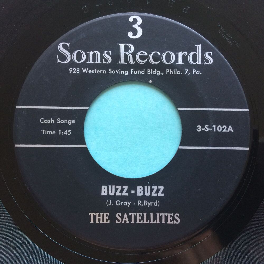Satellites - Buzz Buzz - 3 Sons Records - VG+