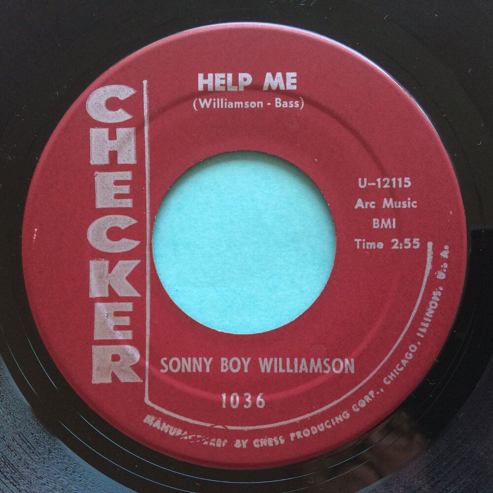 Sonny Boy Williamson - Help me b/w Bye Bye Bird - Checker - Ex