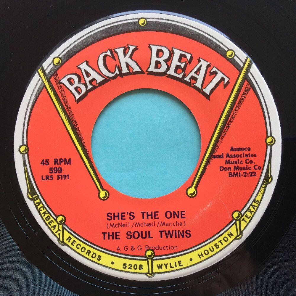 Soul Twins - She's the one - Back Beat - Ex-