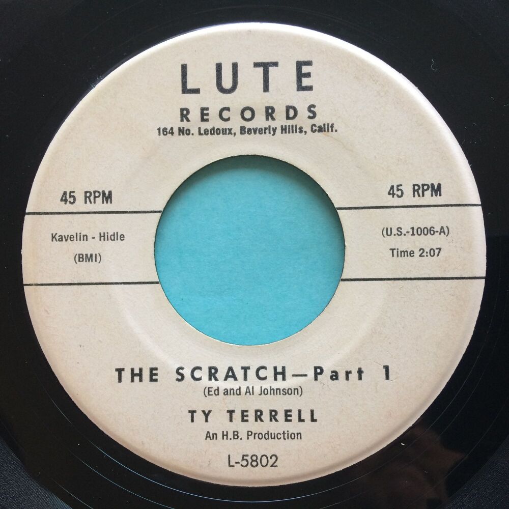 Ty Terrell - The Scratch Part 1 - Lute - VG+ (a few small edge chips - nap)