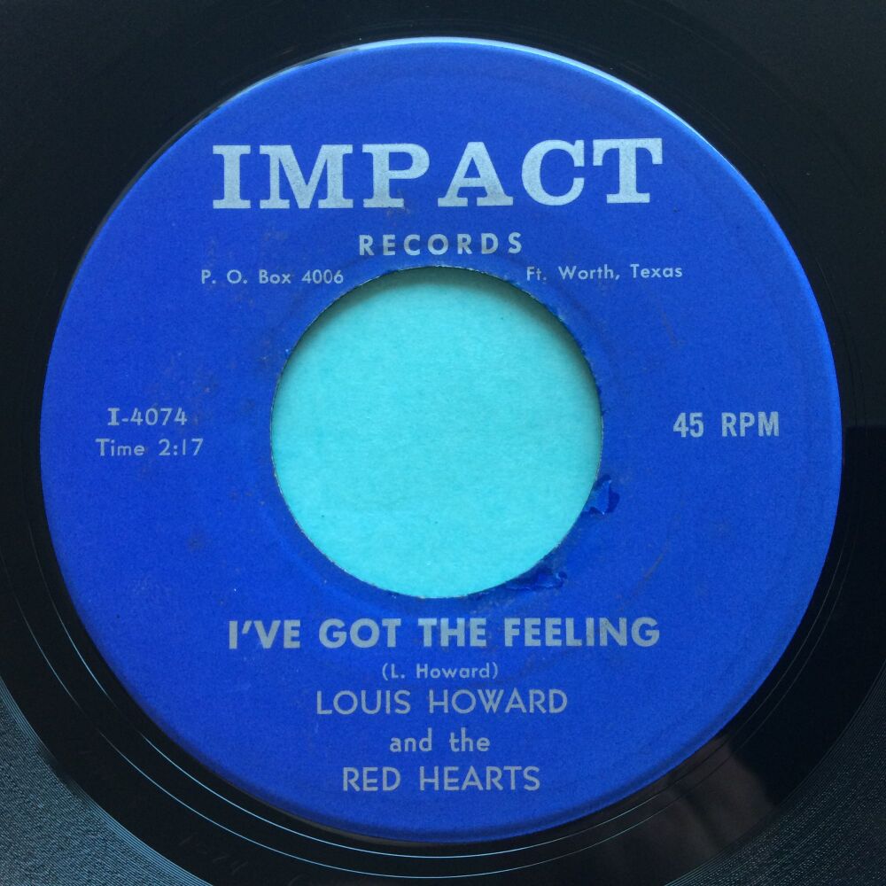 Louis Howard - I've got the feeling - Impact - Ex-