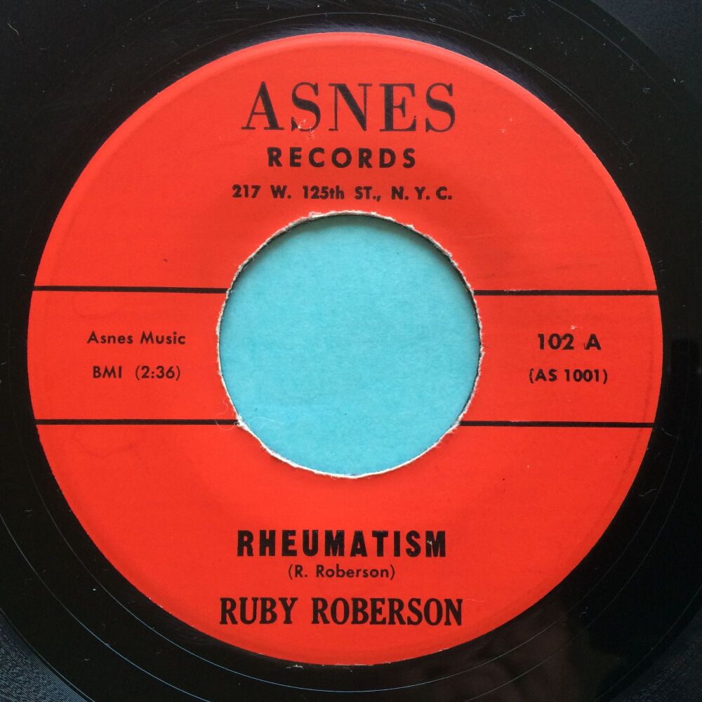 Ruby Roberson - Rheumatism - Asnes - VG+
