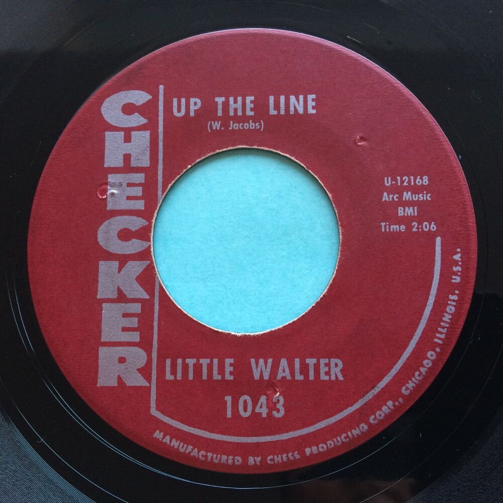 Little Walter - Up the line - Checker - VG+