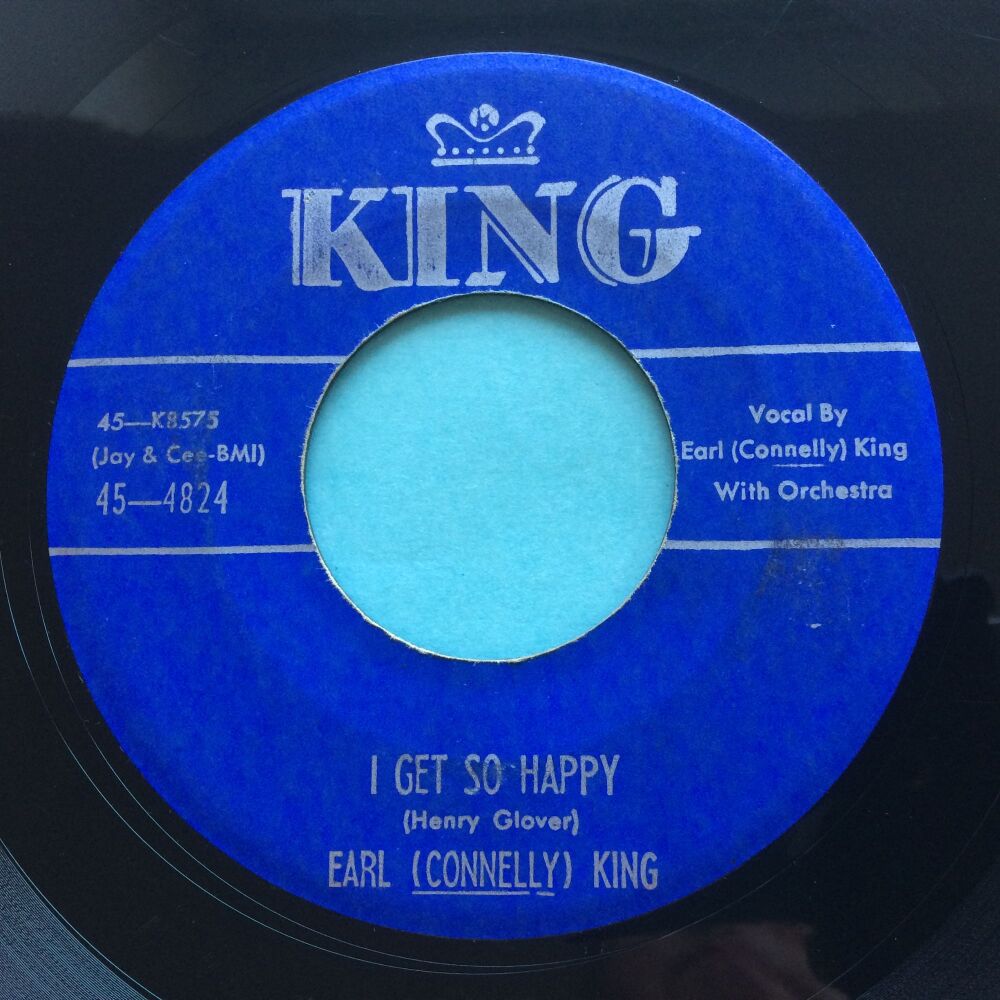 Earl "Connelly" King - I Get So Happy - King - Ex-