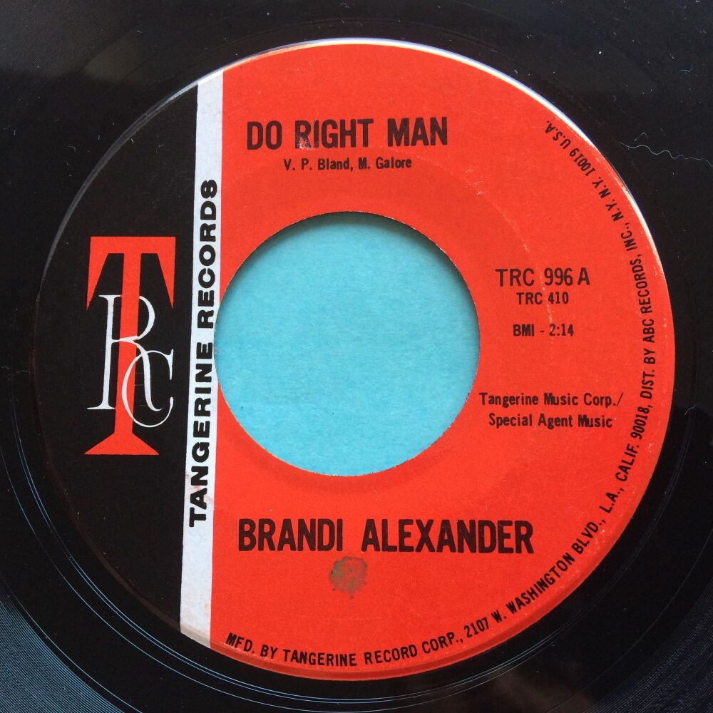 Brandi Alexander - Do right man - Tangerine - Ex