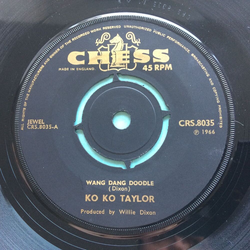 Ko Ko Taylor - Wang Dang Doodle - UK Chess - Ex