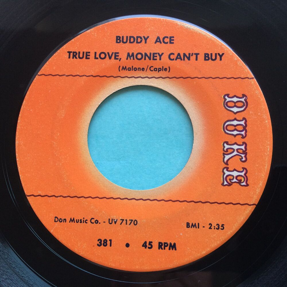 Buddy Ace - True love money can't buy - Duke - VG+