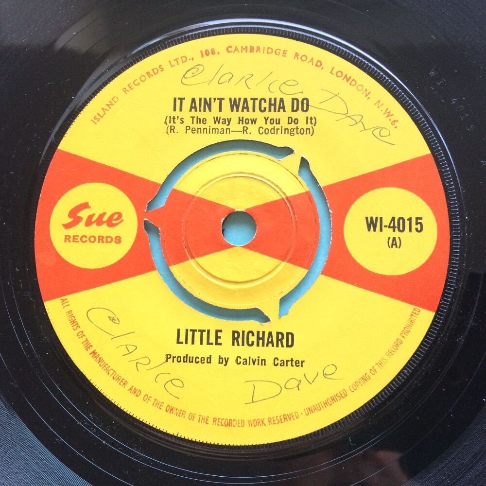 Little Richard - It Ain't Watcha Do (It's The Way How You Do It) - UK Sue -