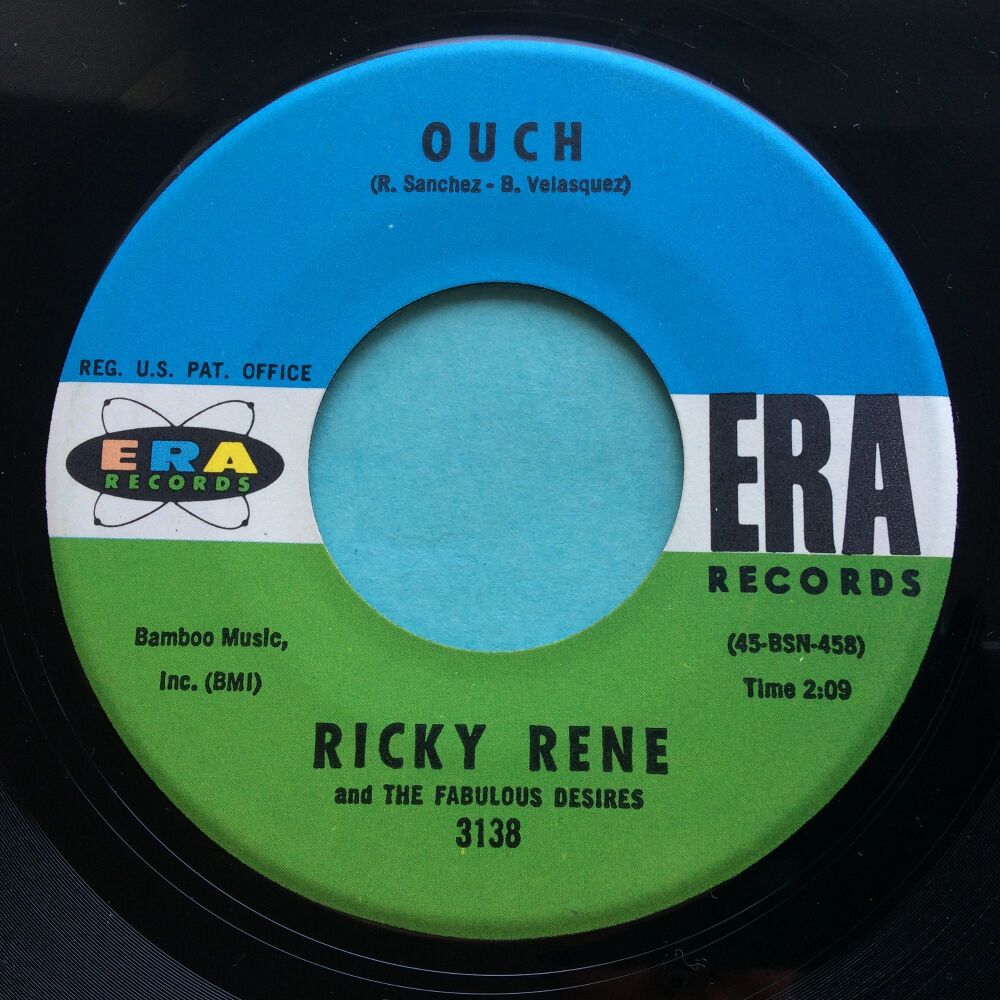 Ricky René & The Fabulous Desires - Ouch b/w Dance with me - Era - Ex-