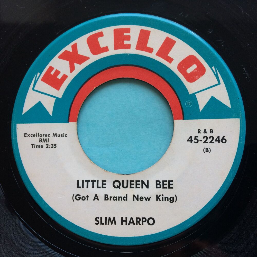 Slim Harpo - Little Queen Bee b/w I need money - Excello - Ex