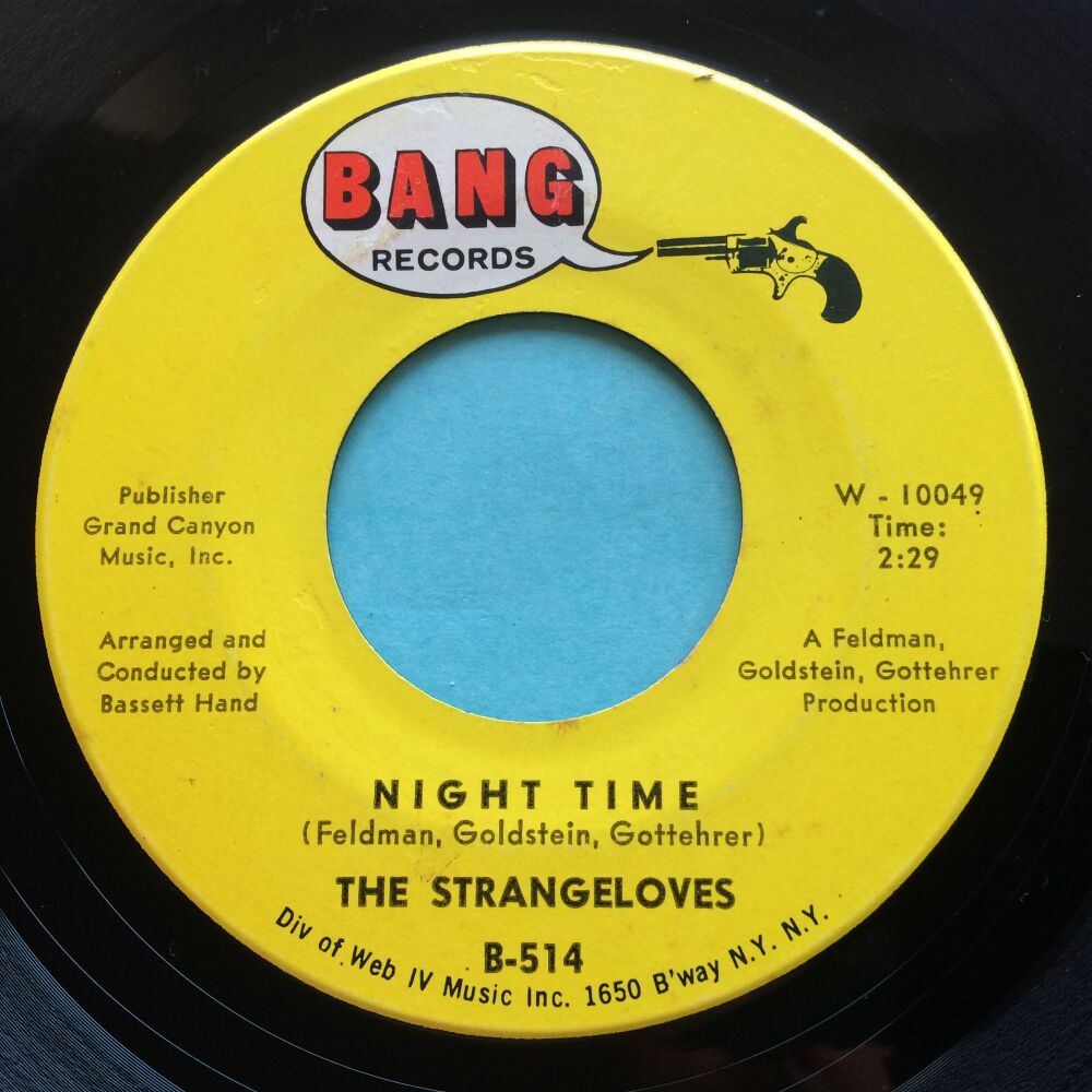 Strangeloves - Night Time - Bang - VG+