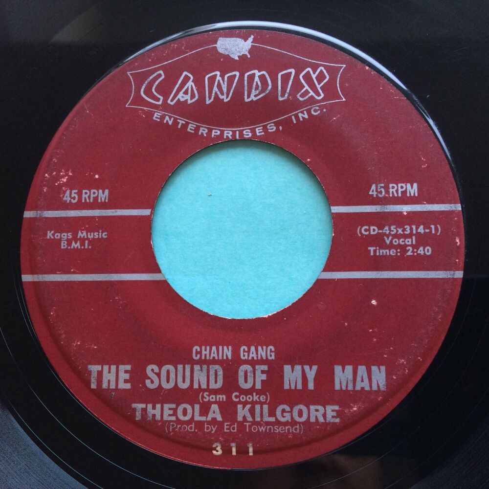 Theola Kilgore - (Chain gang) The sound of my man - Candix - VG plays VG+