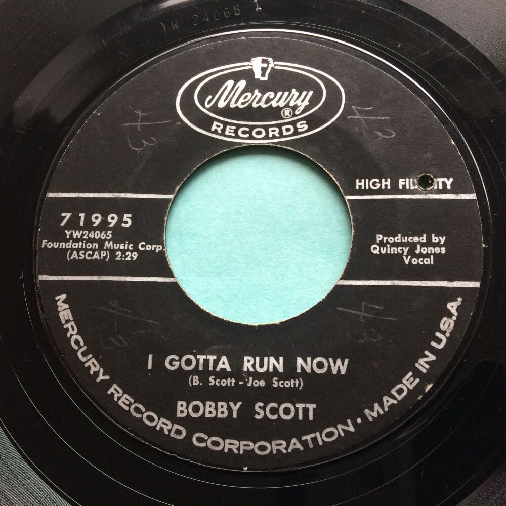 Bobby Scott - I gotta run - Mercury - VG+