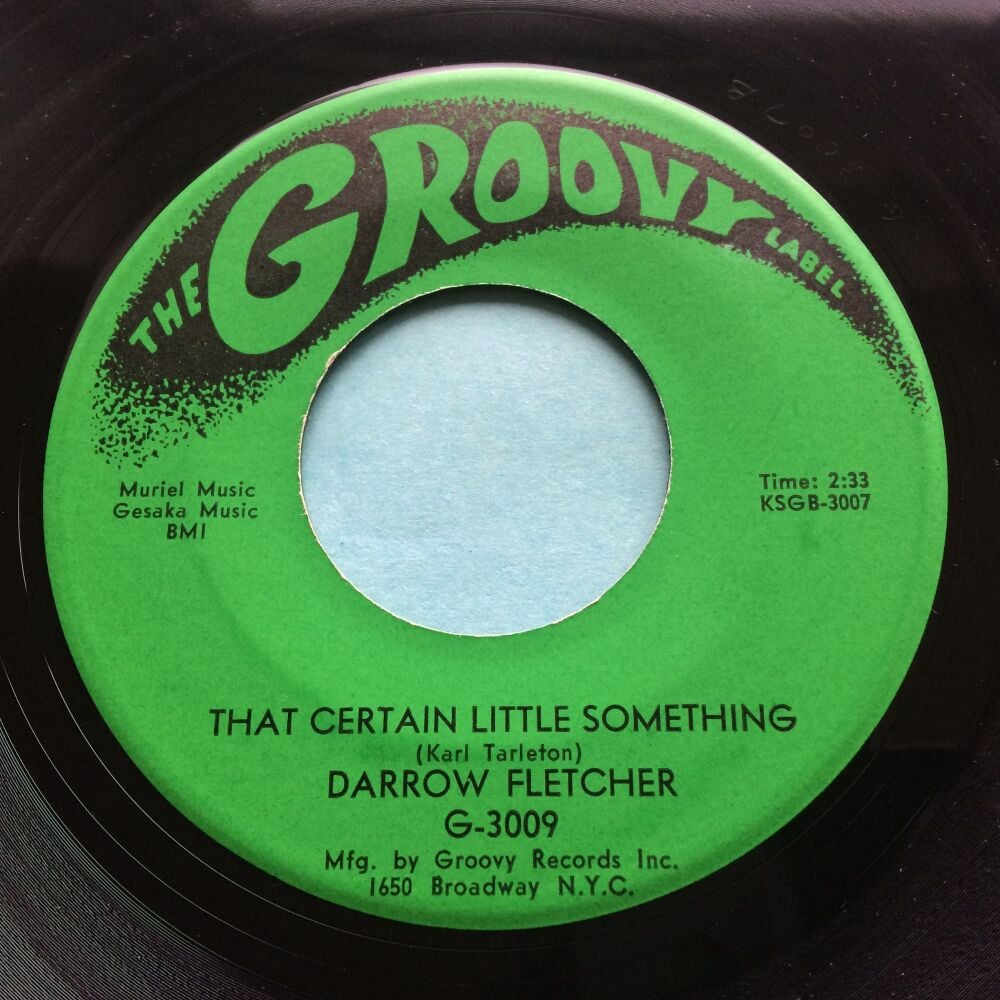 Darrow Fletcher - That certain little something - Groovy - Ex-