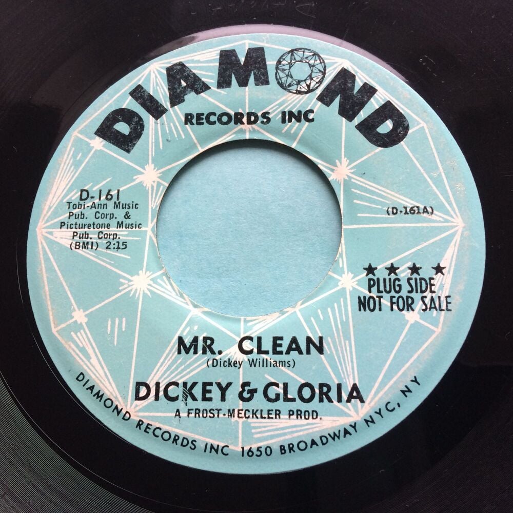 Dickey & Gloria - Mr Clean - Diamond promo - VG+