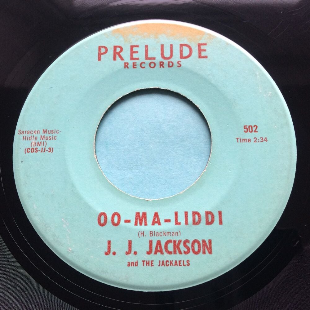 J. J. Jackson - Oo-ma-liddi - Prelude - VG+