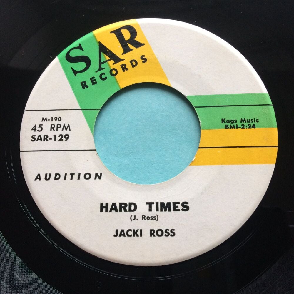 Jacki Ross - Hard Times / Hold me - SAR - Ex