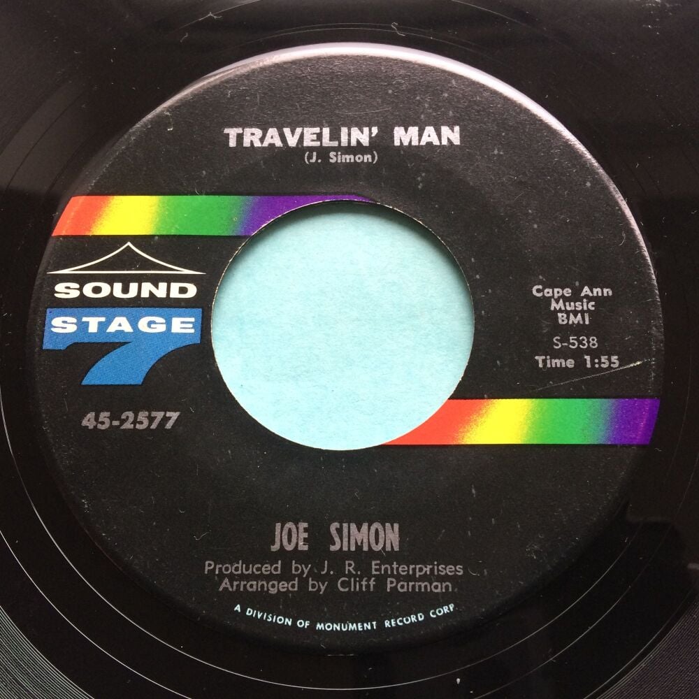 Joe Simon - Travelin' man - Sound Stage 7 - Ex