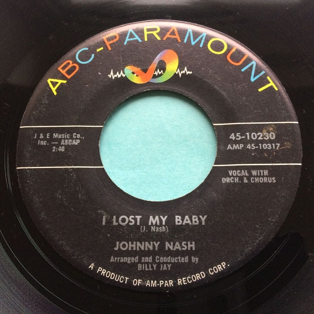 Johnny Nash - I lost my baby - ABC - Ex-