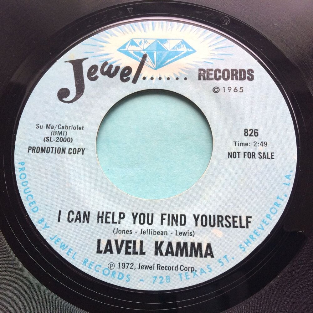 Lavell Kamma - I can help you find yourself - Jewel promo - Ex