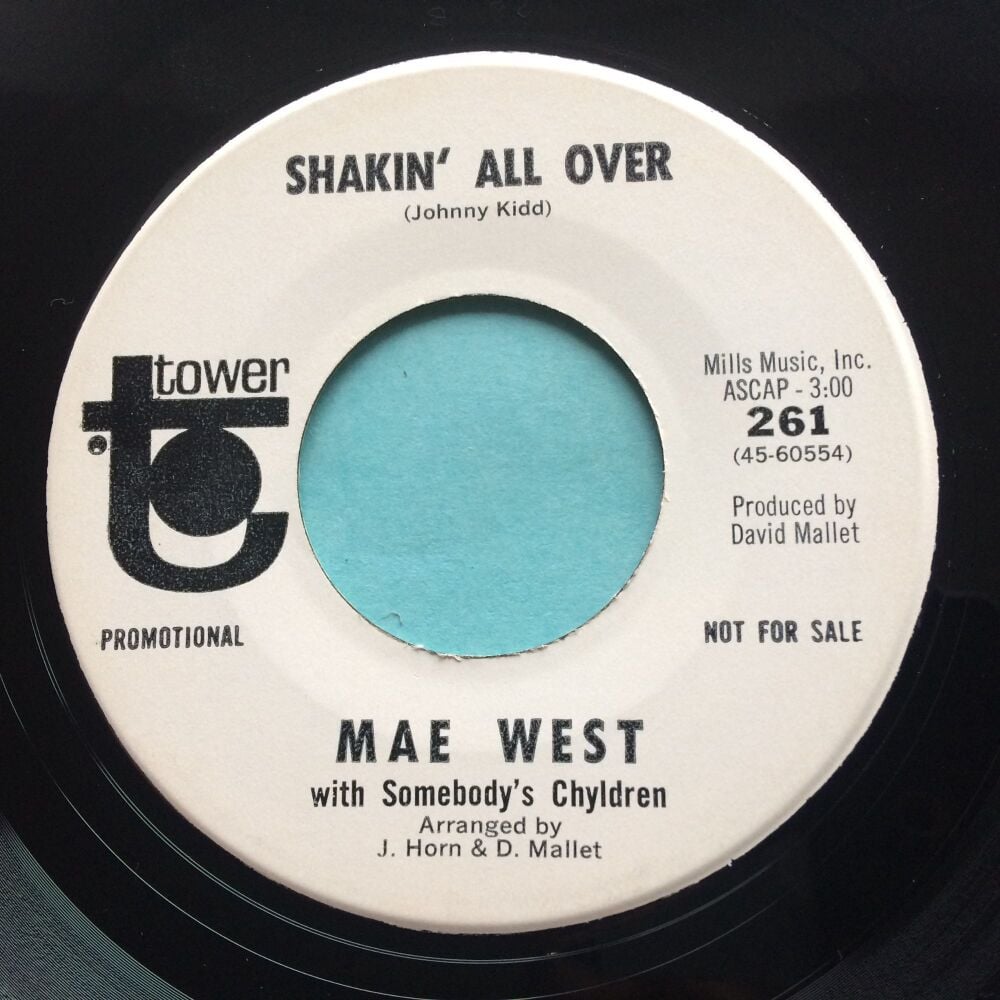 Mae West - Shakin' all over - Tower promo - Ex