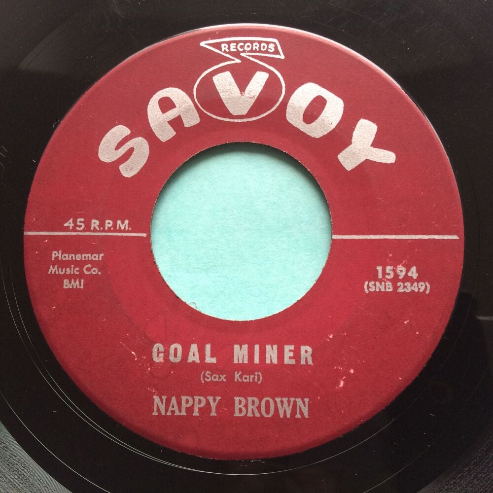 Nappy Brown - Coal Miner - Savoy - Ex