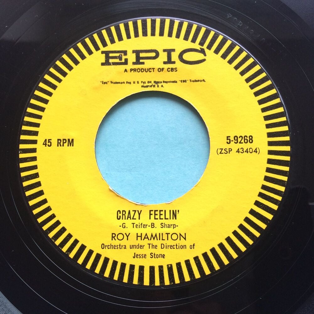 Roy Hamilton - Crazy feelin' - Epic - Ex