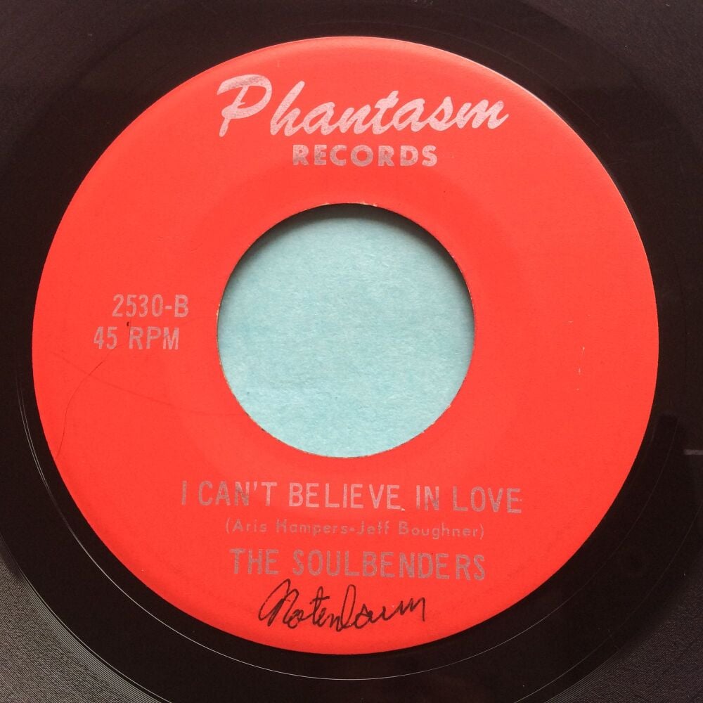 Soulbenders - I can't believe in love - Phantasm - VG+