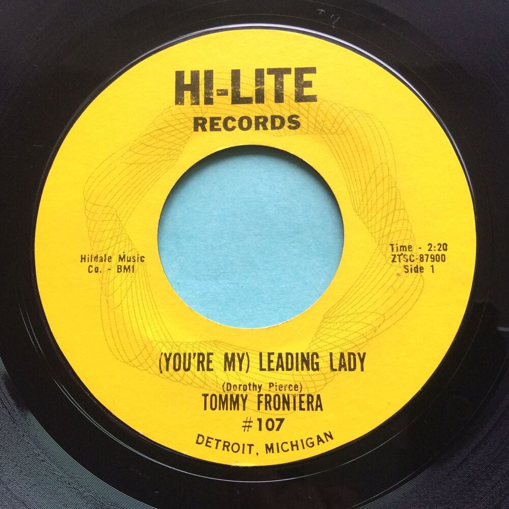 Tommy Frontera - (You're my) Leading Lady - Hi-Lite - Ex-