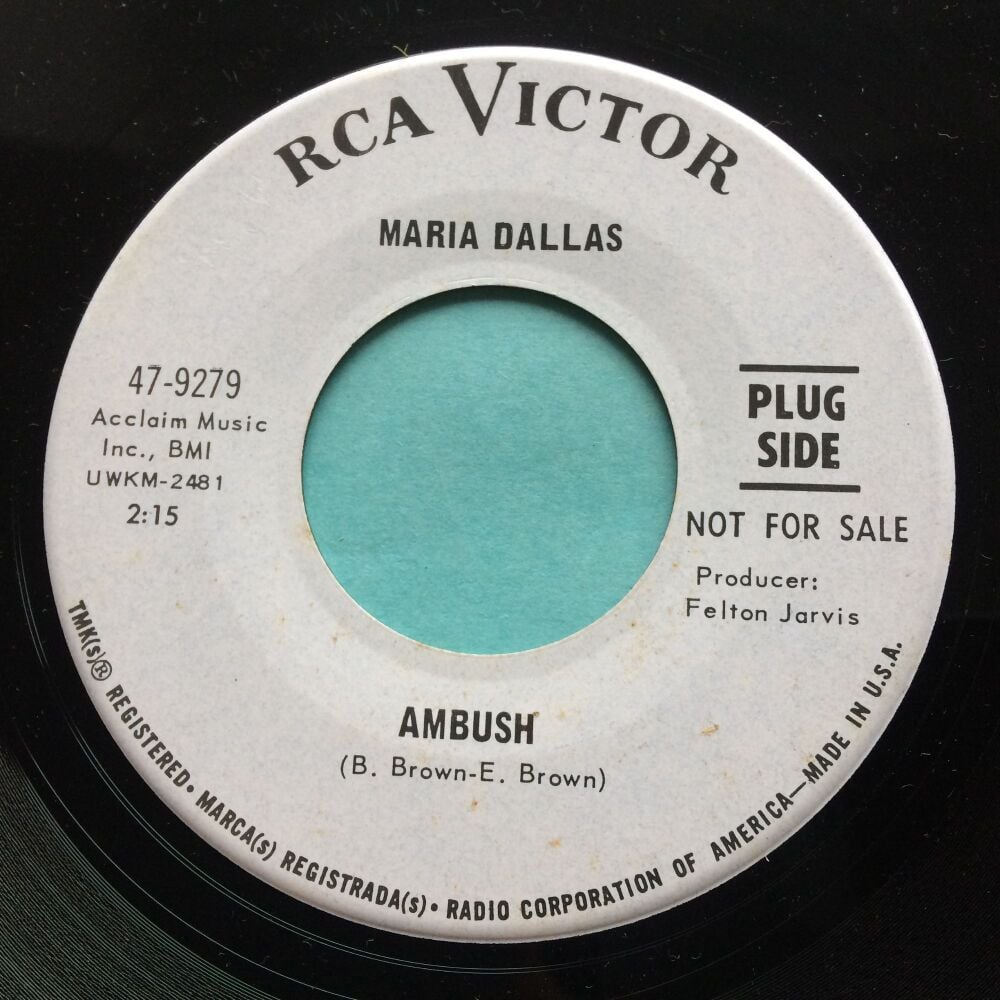 Maria Dallas - Ambush - RCA promo - Ex