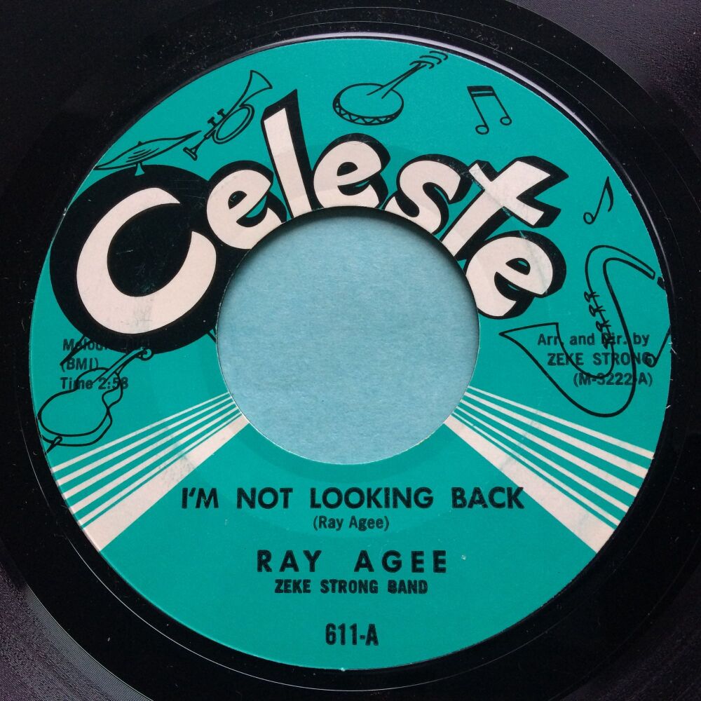 Ray Agee - I'm not looking back b/w Baby's coming home (with Mary Ann Miles) - Celeste - Ex