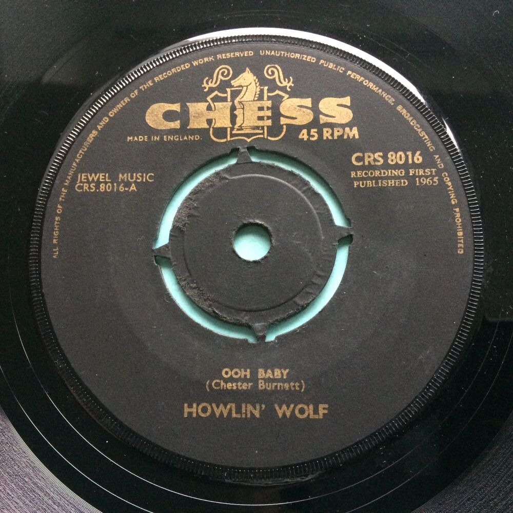 Howlin' Wolf - Ooh baby - UK Chess - Ex-