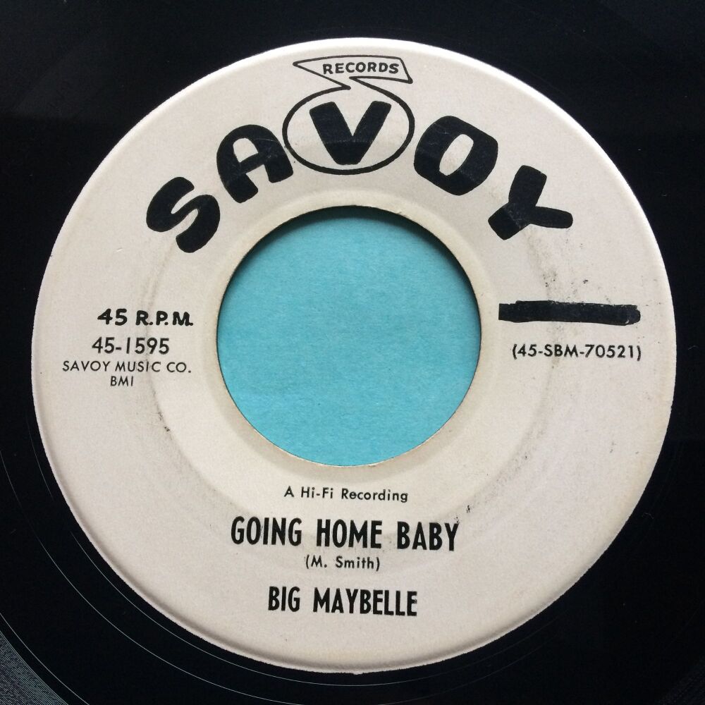 Big Maybelle - Going home baby - Savoy promo - Ex-