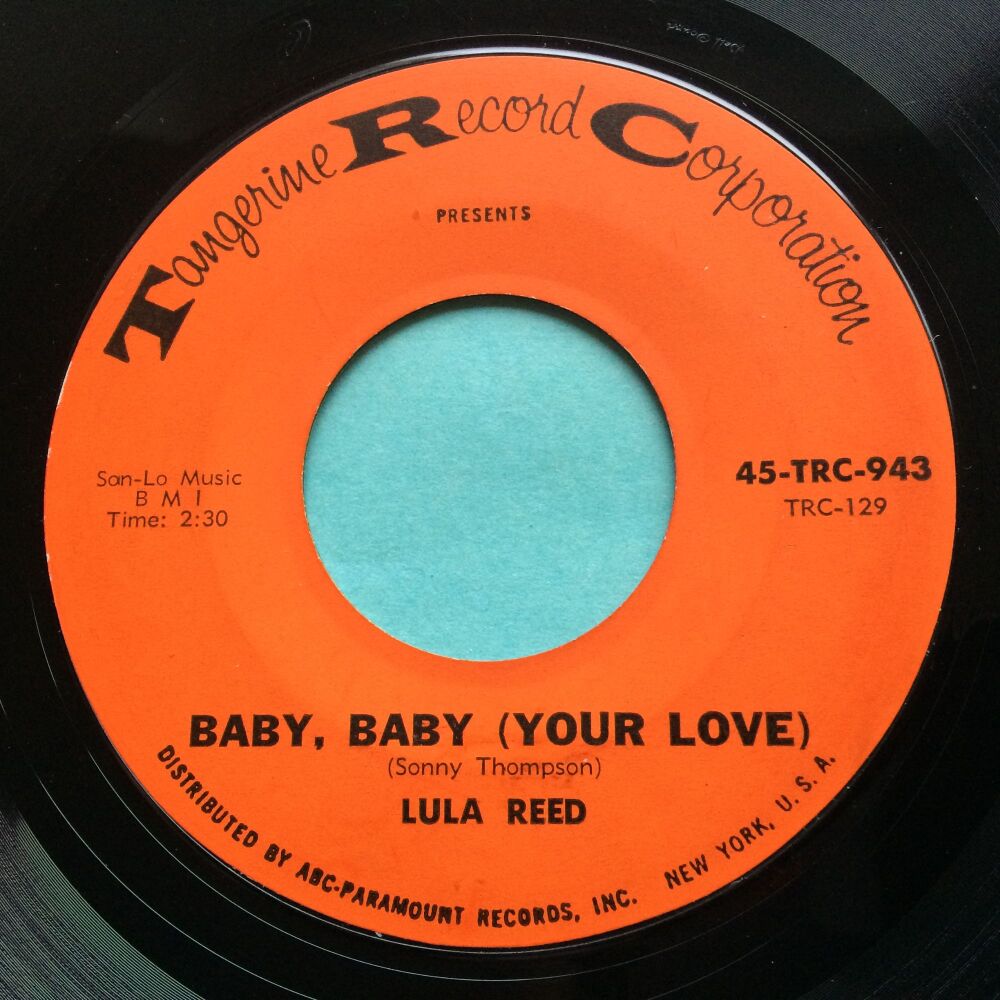 Lula Reed - Baby, baby (Your love) - Tangerine - Ex-