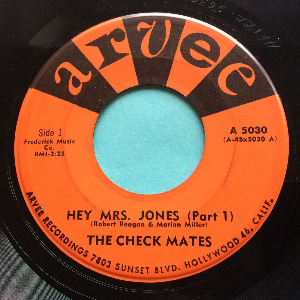 Check Mates - Hey Mrs. Jones - Arvee - Ex-