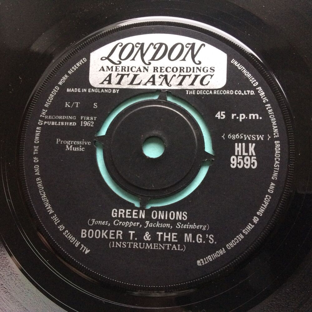 Booker T & The M.G.s - Green Onions - UK London Atlantic - VG+