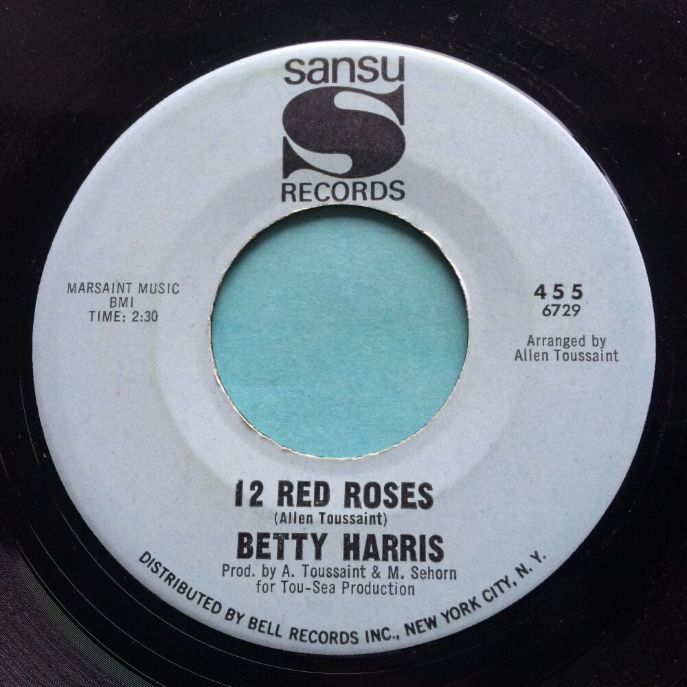 Betty Harris - 12 red roses - Sansu - Ex