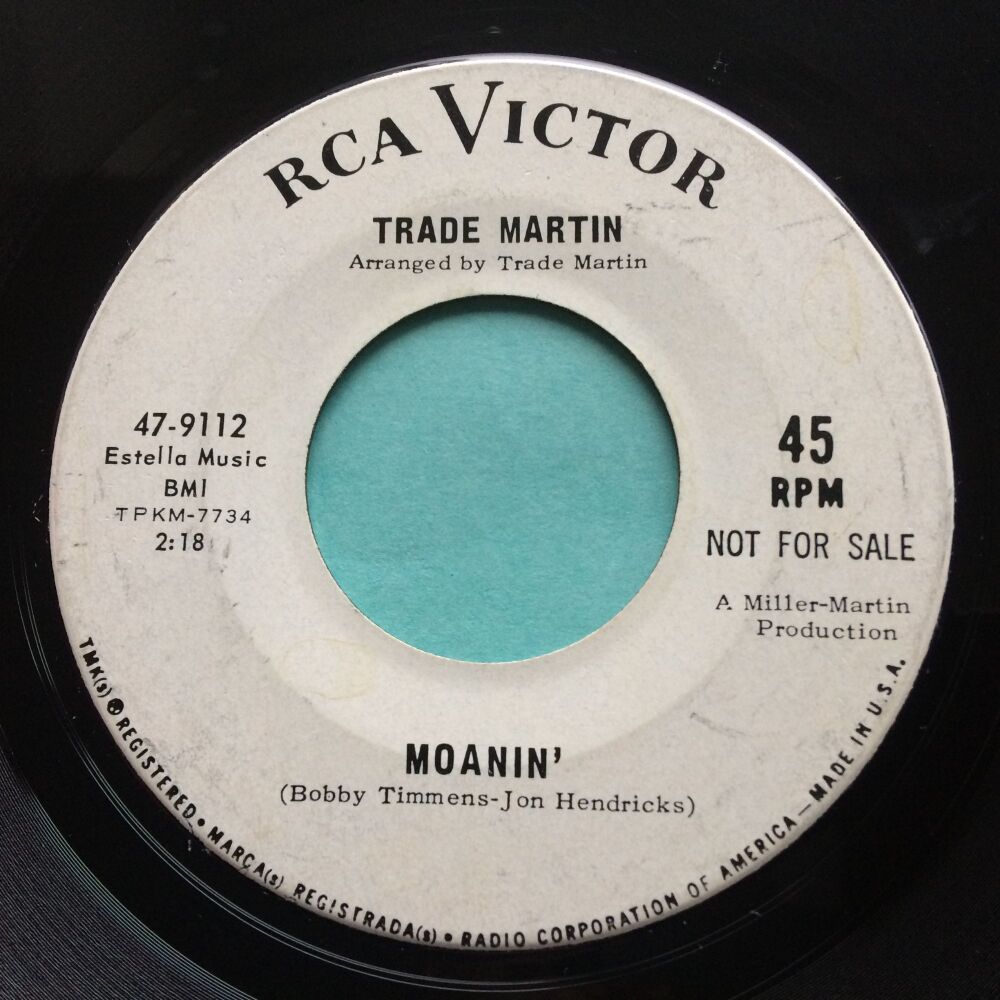 Trade Martin - Moanin' - RCA promo - VG+