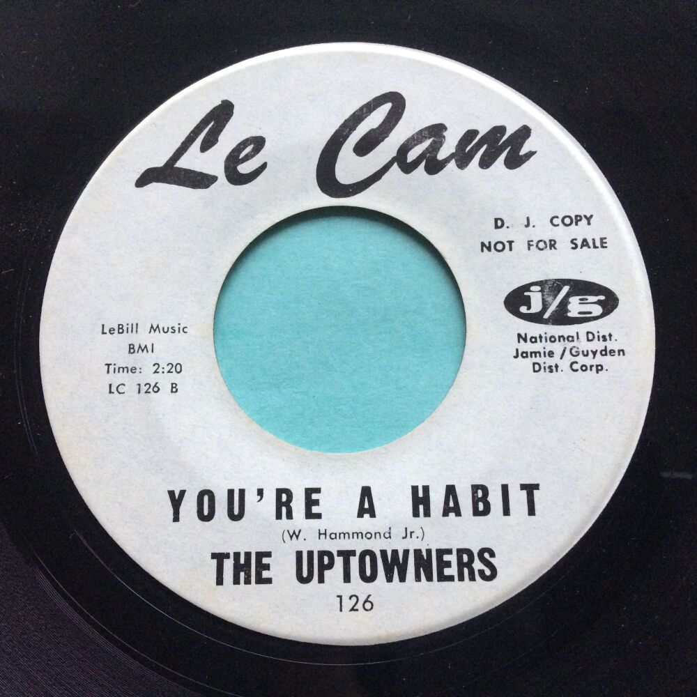 Uptowners - You're a habit b/w Vicki - Le Cam promo - Ex