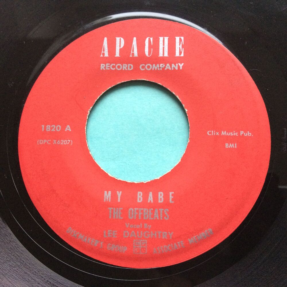Offbeats - My Babe - Apache - VG+