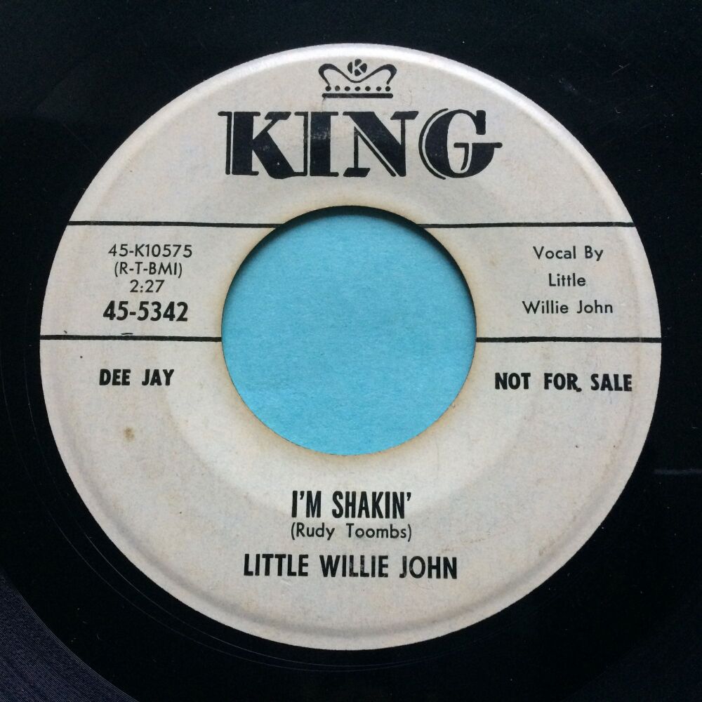 Little Willie John - I'm shakin' - King promo - VG+